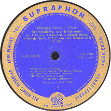 古典黑胶唱片标签之SUPRAPHON
