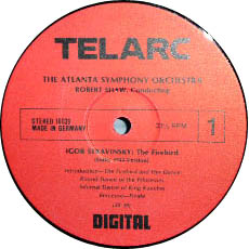 古典黑胶唱片标签之TELARC